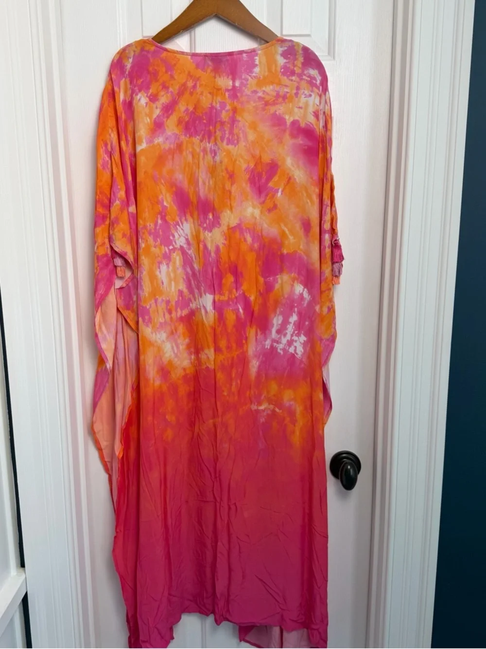 Womens Tommy Bahama Tidal Tiedye V-Neck Swim Coverup EUC - Picture 6 of 8